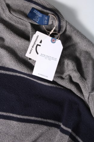 Pánsky sveter  Springfield, Veľkosť S, Farba Sivá, Cena  35,05 €