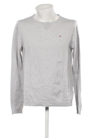 Męski sweter Tommy Hilfiger, Rozmiar L, Kolor Szary, Cena 366,55 zł