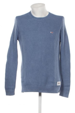 Męski sweter Tommy Hilfiger, Rozmiar L, Kolor Niebieski, Cena 281,02 zł