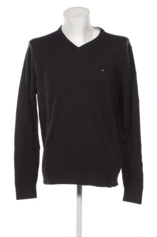 Męski sweter Tommy Hilfiger, Rozmiar XXL, Kolor Szary, Cena 281,02 zł