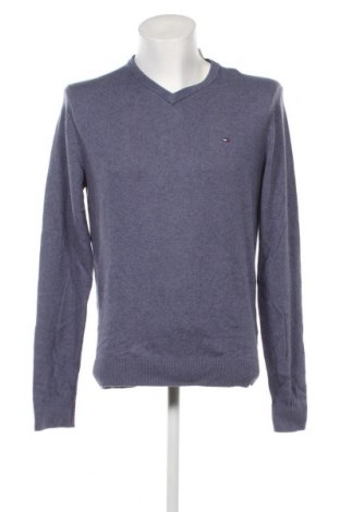 Ανδρικό πουλόβερ Tommy Hilfiger, Μέγεθος L, Χρώμα Μπλέ, Τιμή 63,99 €