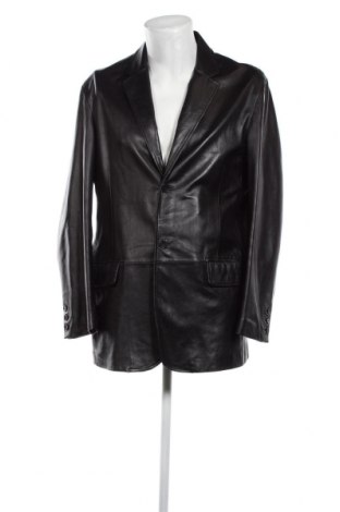 Pánská kožená bunda  DKNY, Velikost L, Barva Černá, Cena  2 671,00 Kč