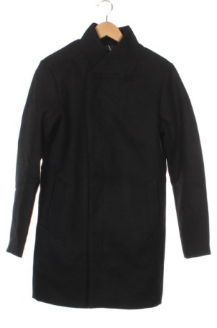 Мъжко палто Jack & Jones, Размер XS, Цвят Черен, Цена 41,00 лв.