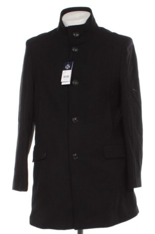 Мъжко палто Lerros, Размер L, Цвят Черен, Цена 64,89 лв.