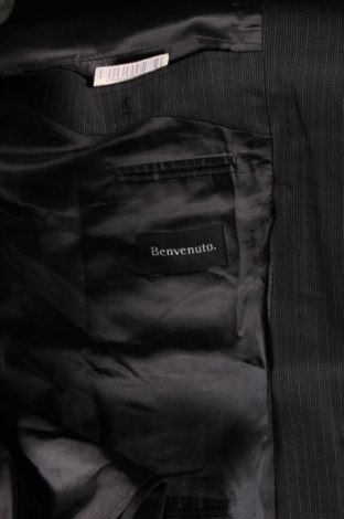 Ανδρικό σακάκι Benvenuto, Μέγεθος L, Χρώμα Μαύρο, Τιμή 3,51 €