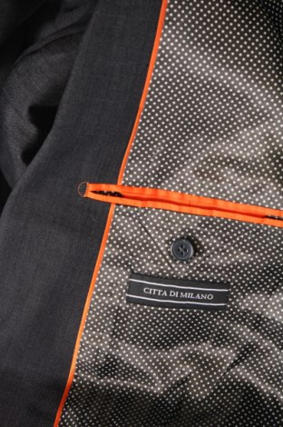 Ανδρικό σακάκι Citta Di Milano, Μέγεθος L, Χρώμα Γκρί, Τιμή 3,38 €