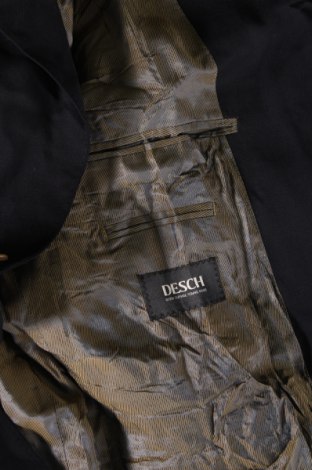 Ανδρικό σακάκι Desch, Μέγεθος M, Χρώμα Μαύρο, Τιμή 3,36 €