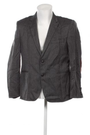 Ανδρικό σακάκι Dressmann, Μέγεθος L, Χρώμα Γκρί, Τιμή 4,52 €