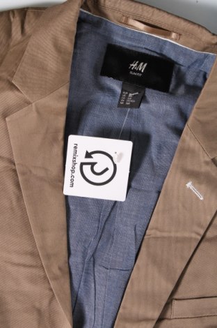 Pánské sako  H&M, Velikost M, Barva Béžová, Cena  119,00 Kč