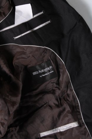 Pánske sako  Marks & Spencer Autograph, Veľkosť L, Farba Čierna, Cena  3,67 €