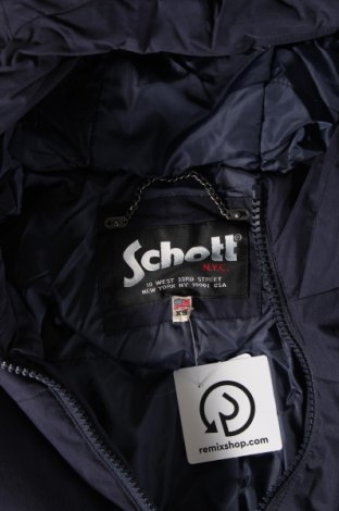 Herrenjacke Schott, Größe XXS, Farbe Blau, Preis 17,99 €