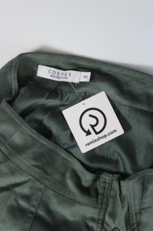 Fustă Costes, Mărime XS, Culoare Verde, Preț 95,39 Lei