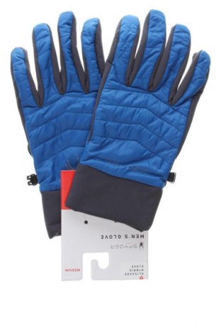 Handschuhe Spyder, Farbe Blau, Preis 22,78 €