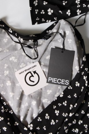 Kleid Pieces, Größe M, Farbe Schwarz, Preis 11,69 €