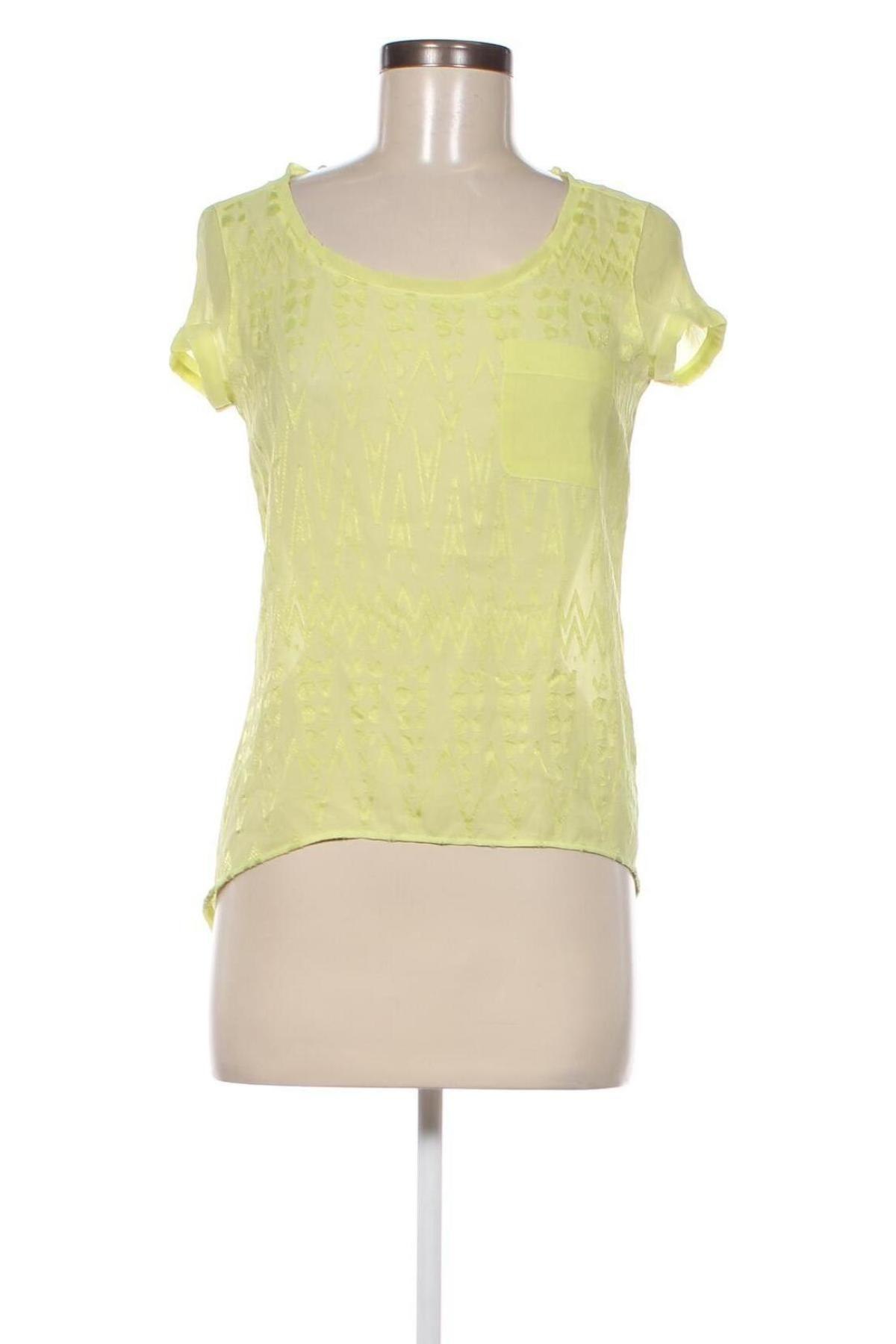 Γυναικεία μπλούζα Bershka, Μέγεθος S, Χρώμα Πράσινο, Τιμή 2,94 €
