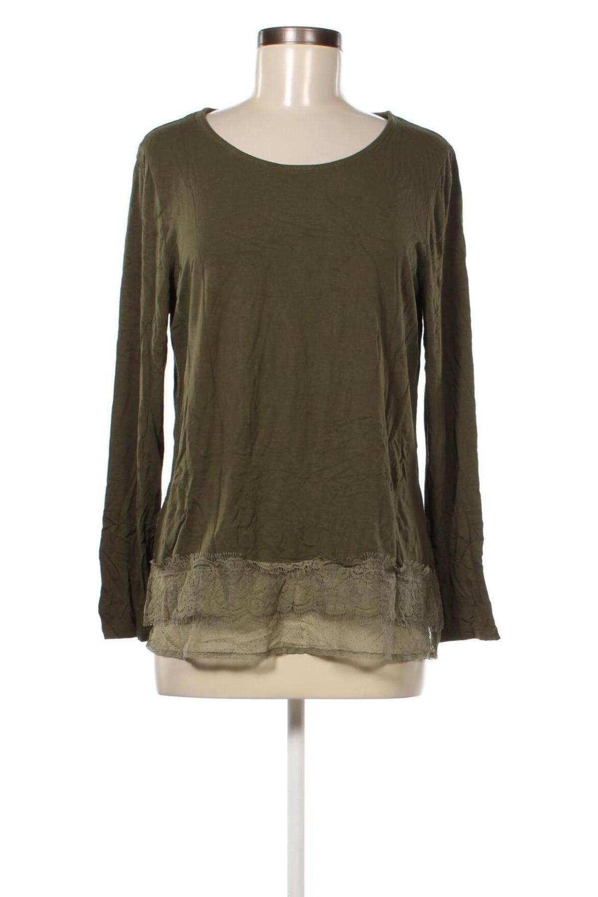 Дамска блуза Camaieu, Размер M, Цвят Зелен, Цена 19,00 лв.