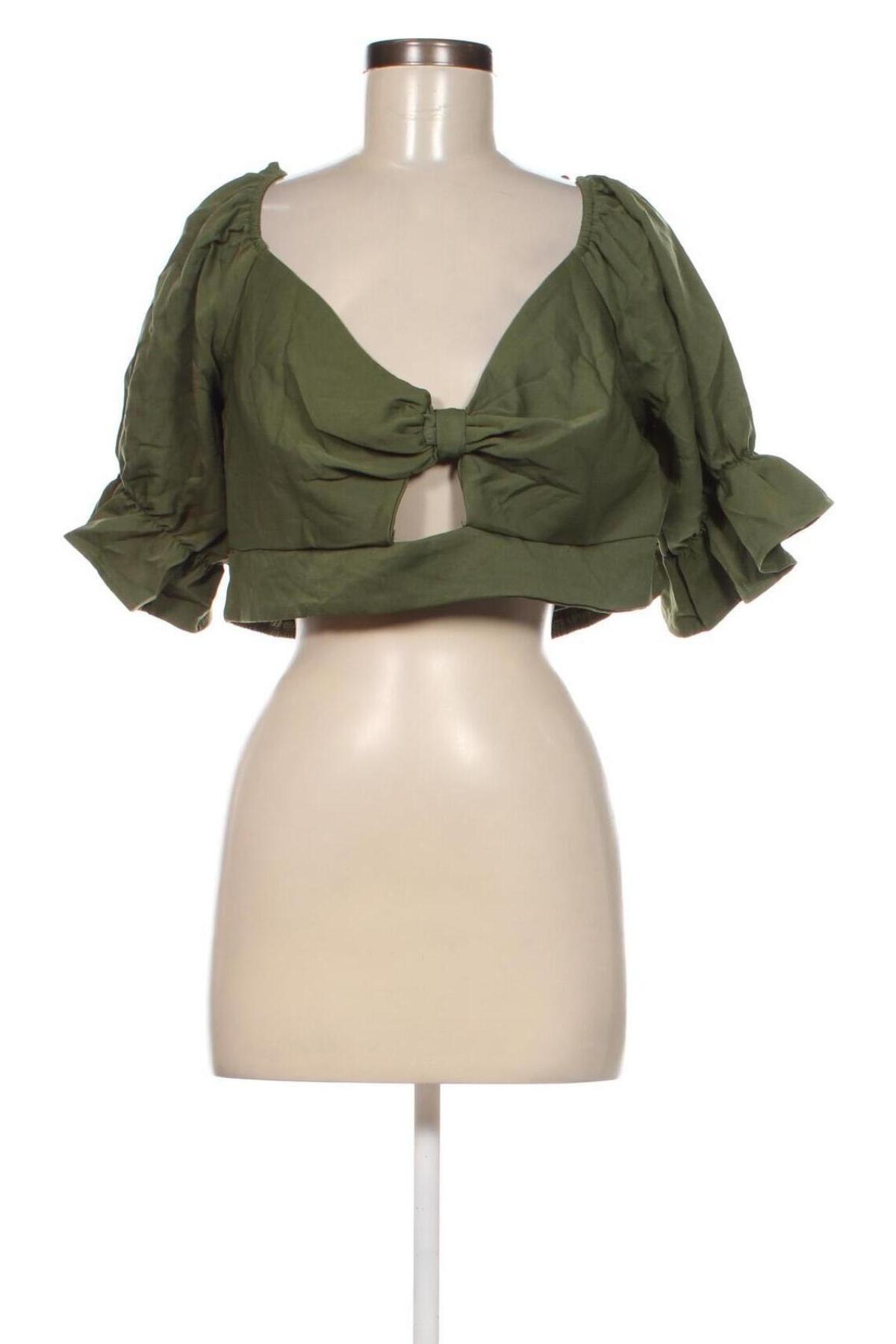 Дамска блуза Cider, Размер XXL, Цвят Зелен, Цена 19,00 лв.
