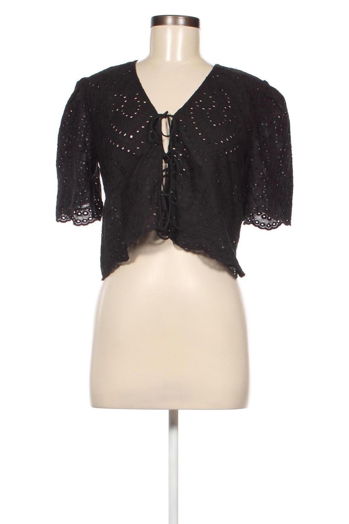 Γυναικεία μπλούζα Object, Μέγεθος M, Χρώμα Μαύρο, Τιμή 37,11 €