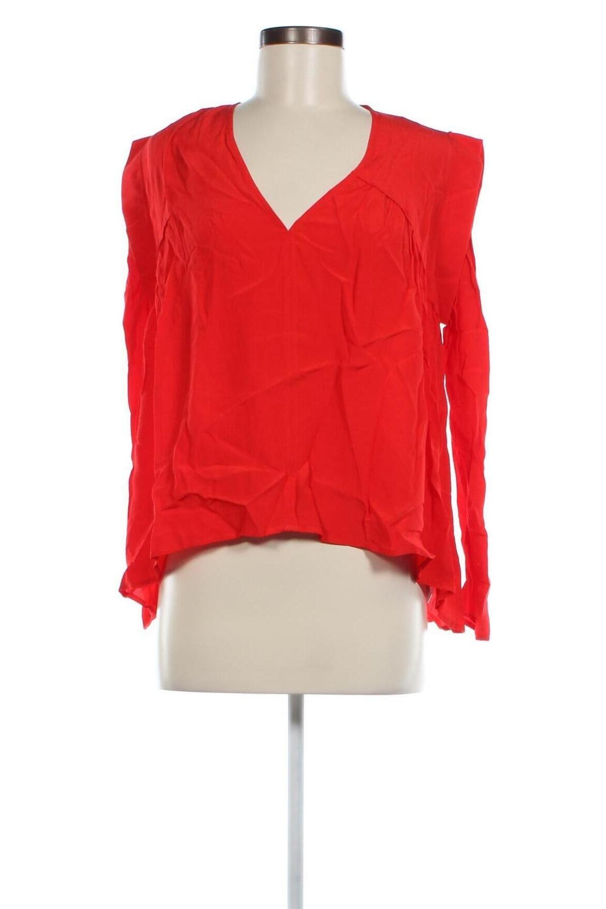 Дамска блуза SUNCOO, Размер S, Цвят Червен, Цена 15,30 лв.