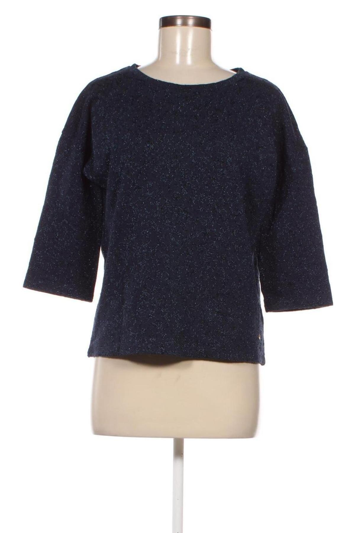 Γυναικεία μπλούζα Terre Bleue, Μέγεθος M, Χρώμα Μπλέ, Τιμή 2,31 €