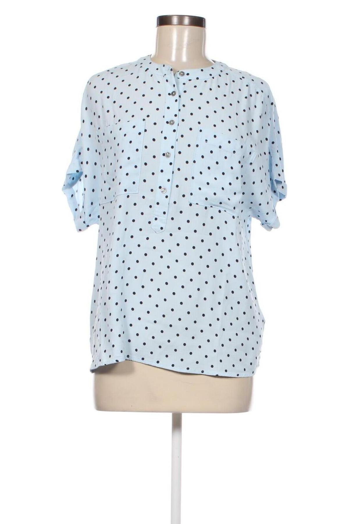 Дамска блуза Tommy Hilfiger, Размер S, Цвят Син, Цена 45,00 лв.