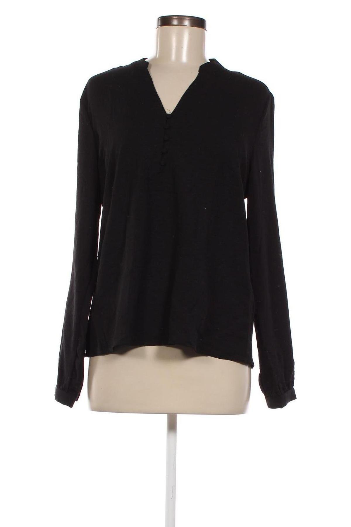 Γυναικεία μπλούζα VILA, Μέγεθος L, Χρώμα Μαύρο, Τιμή 5,36 €