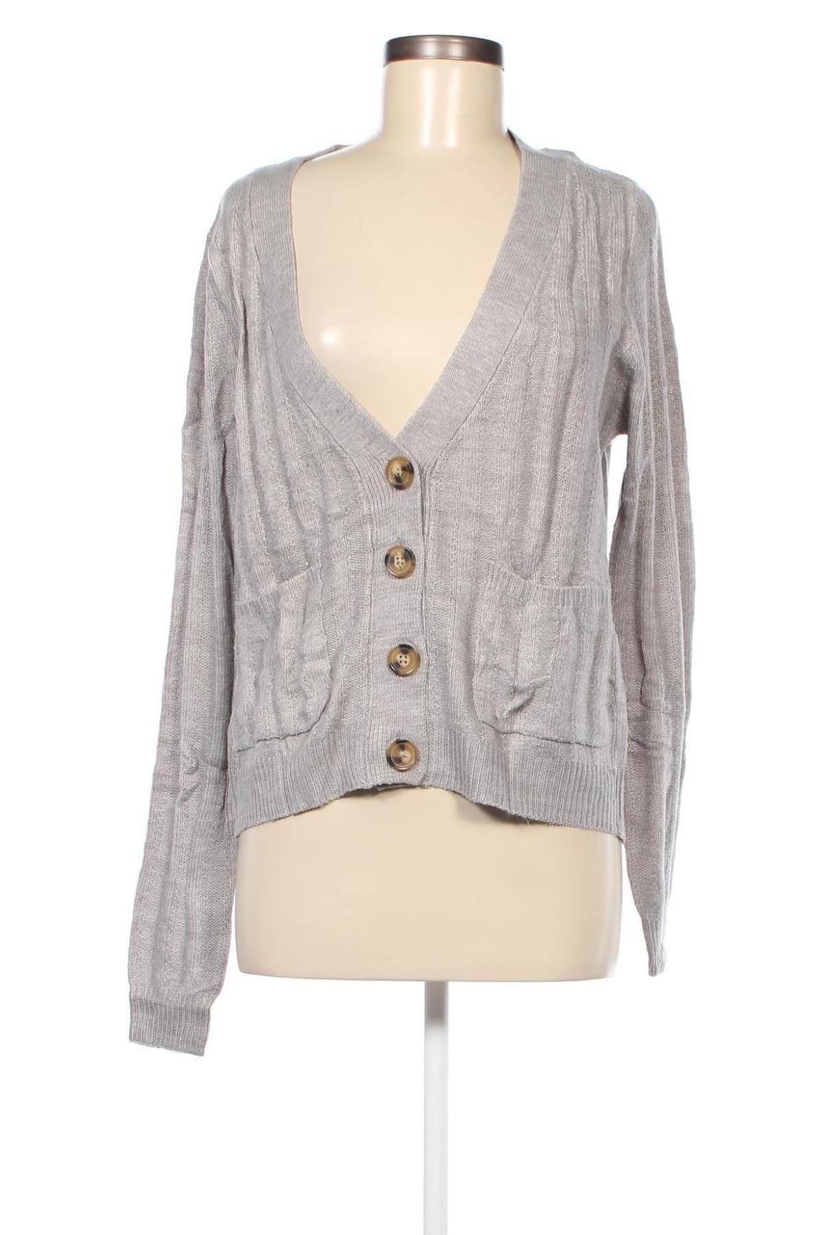 Damen Strickjacke, Größe M, Farbe Grau, Preis € 2,99