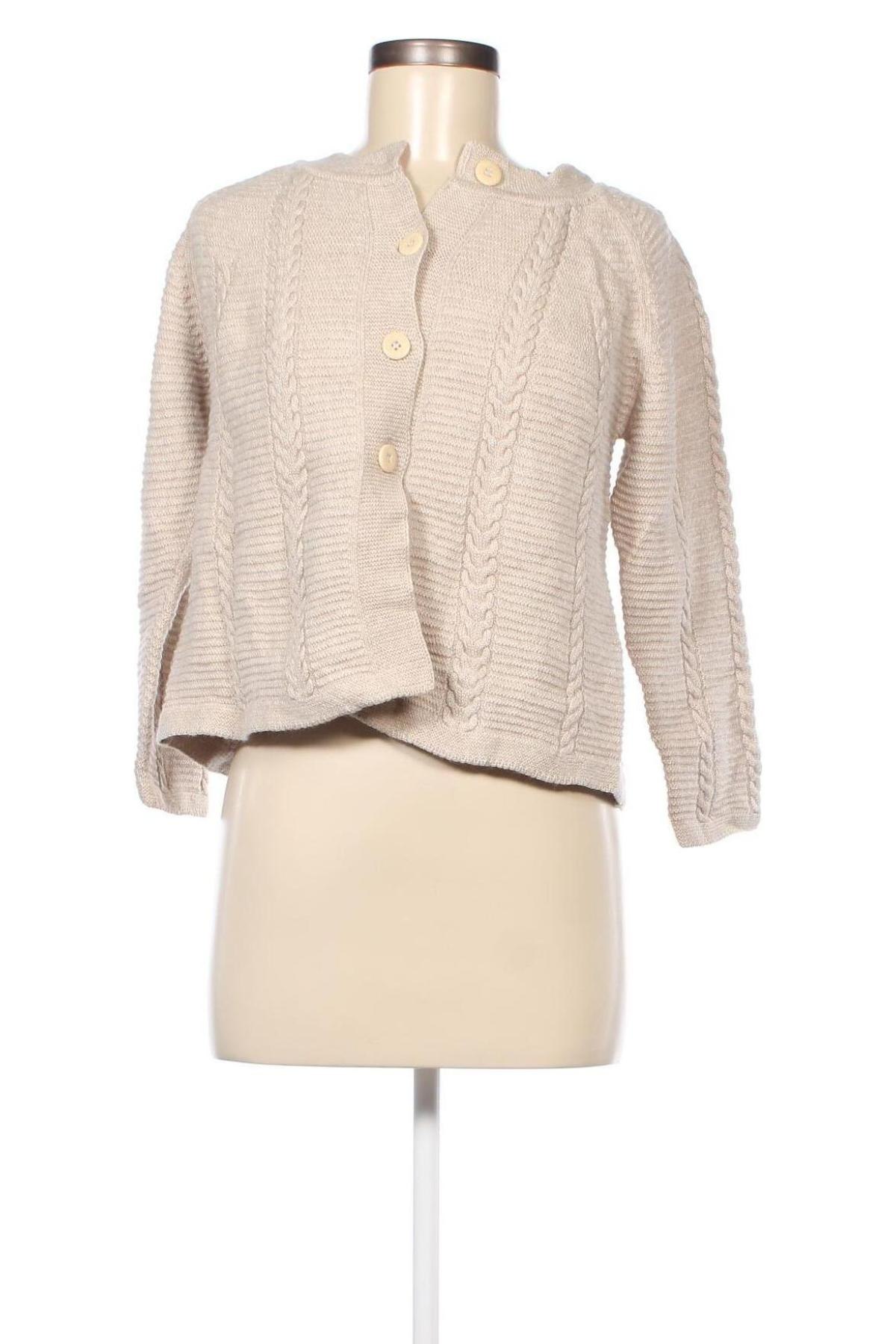 Damen Strickjacke, Größe M, Farbe Beige, Preis € 2,62