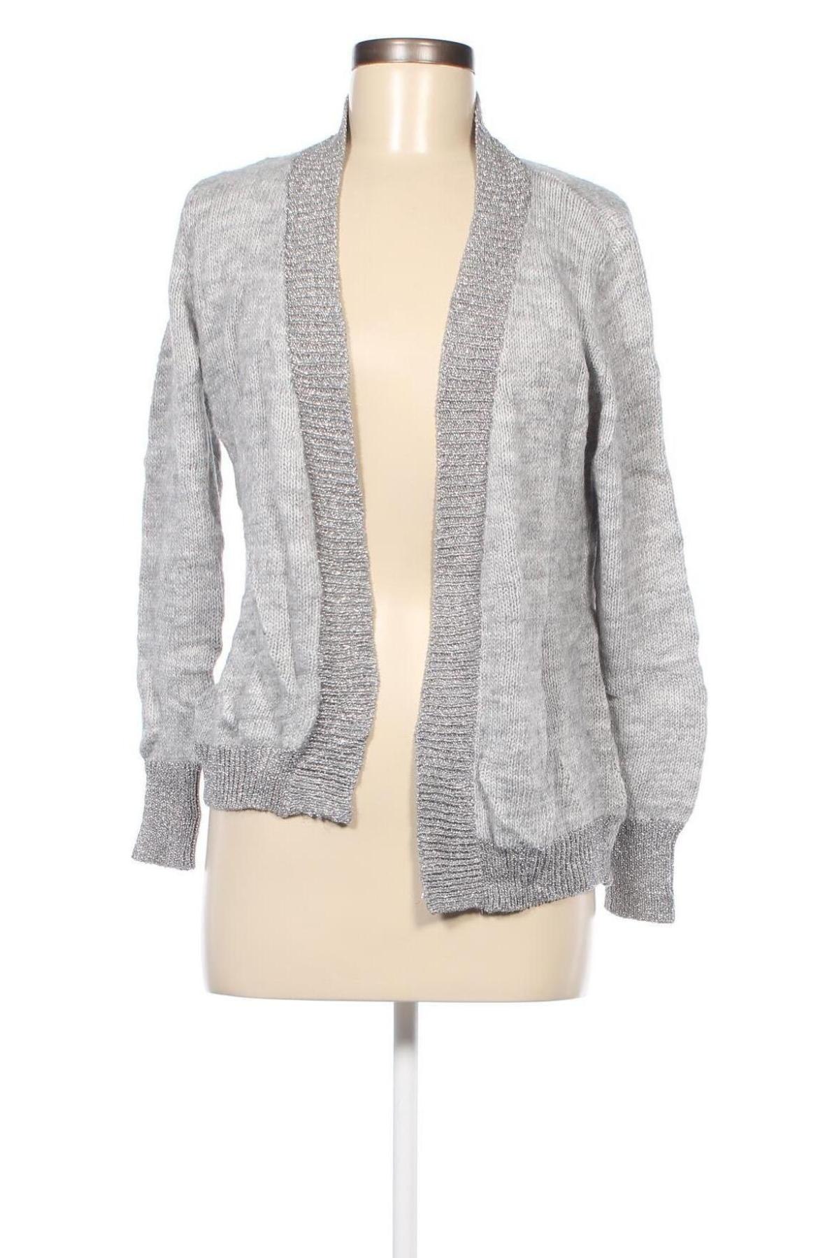 Damen Strickjacke Amelie & Amelie, Größe M, Farbe Grau, Preis 2,22 €