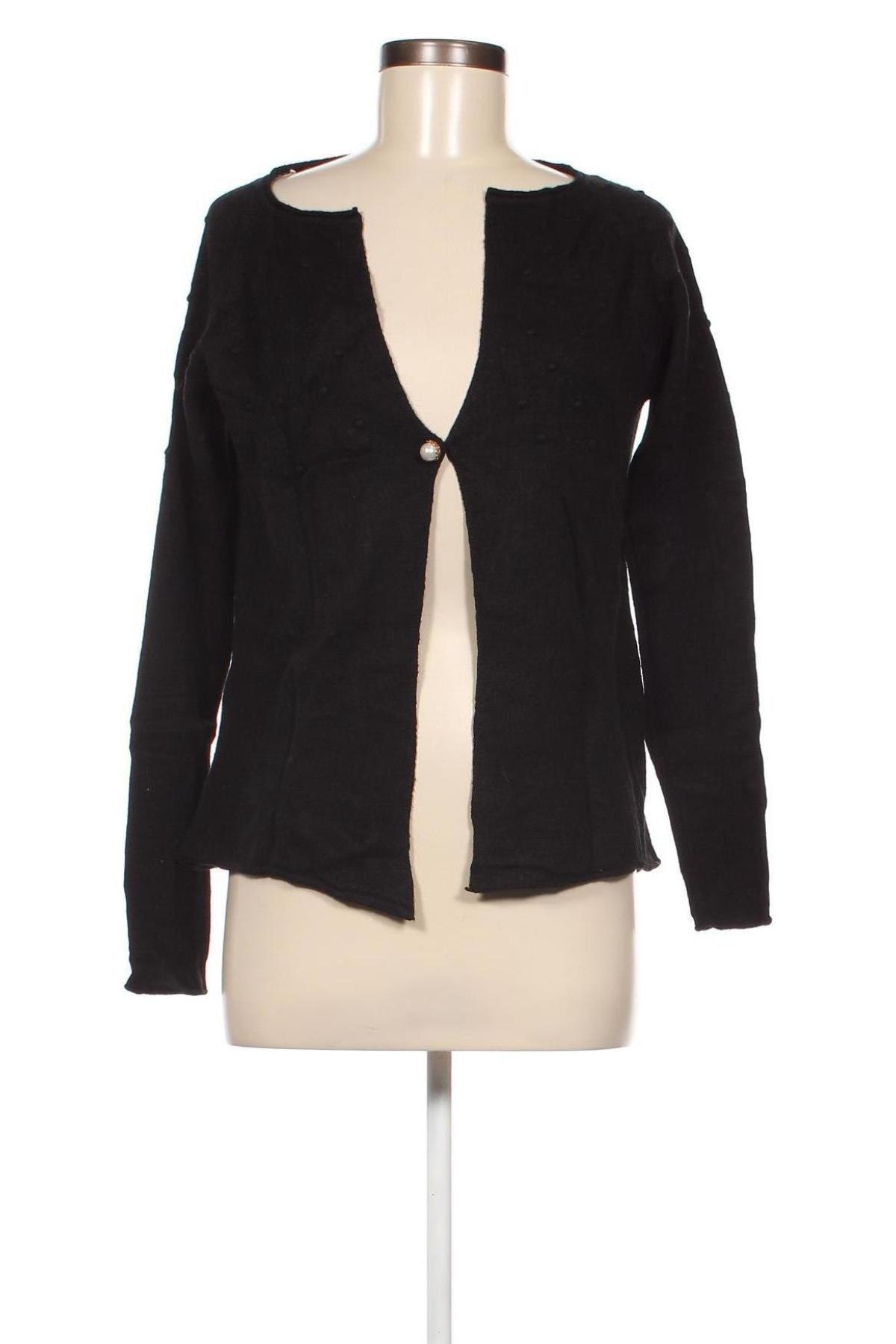 Cardigan de damă Bluoltre, Mărime S, Culoare Negru, Preț 11,45 Lei