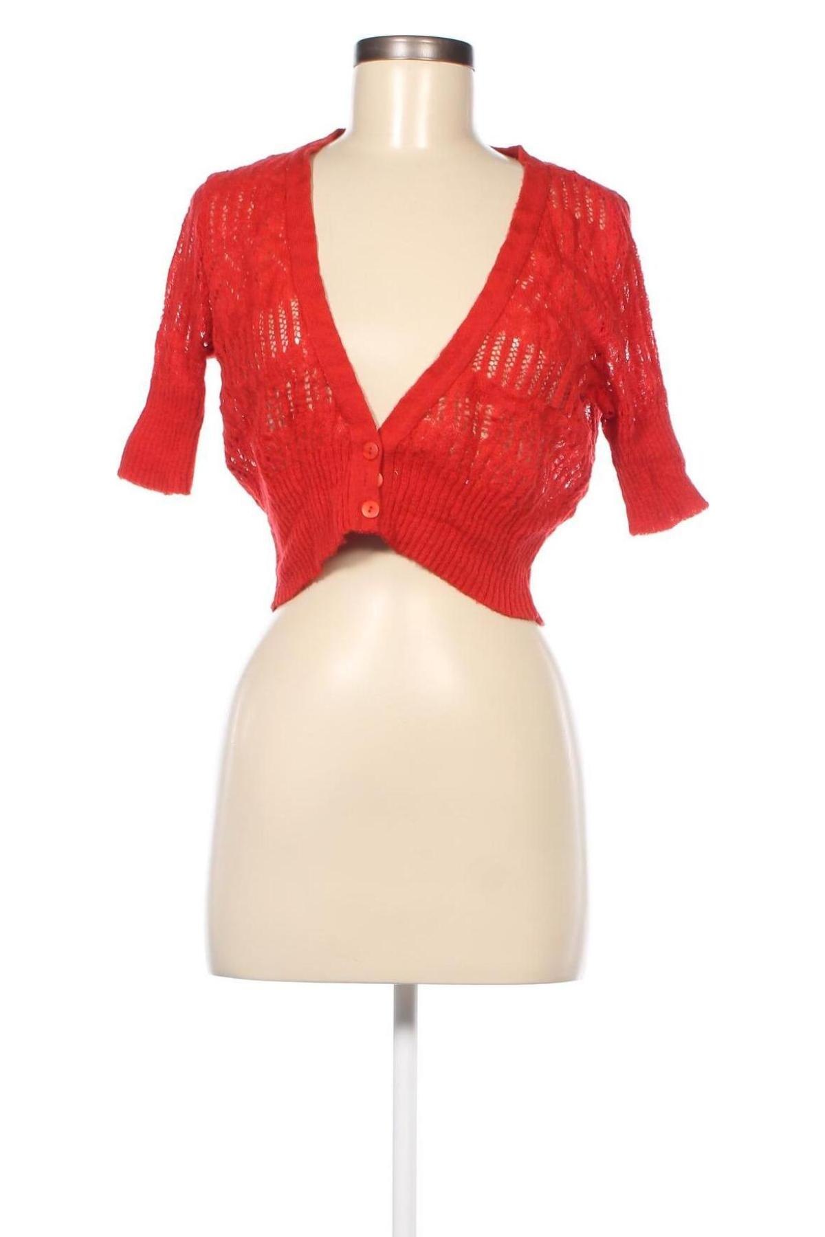 Cardigan de damă In Extenso, Mărime XL, Culoare Roșu, Preț 95,39 Lei