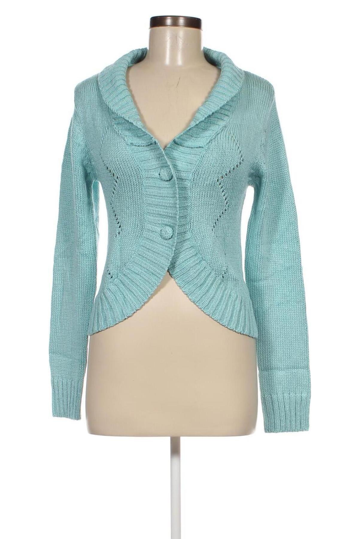 Damen Strickjacke Zamba, Größe S, Farbe Blau, Preis 4,99 €