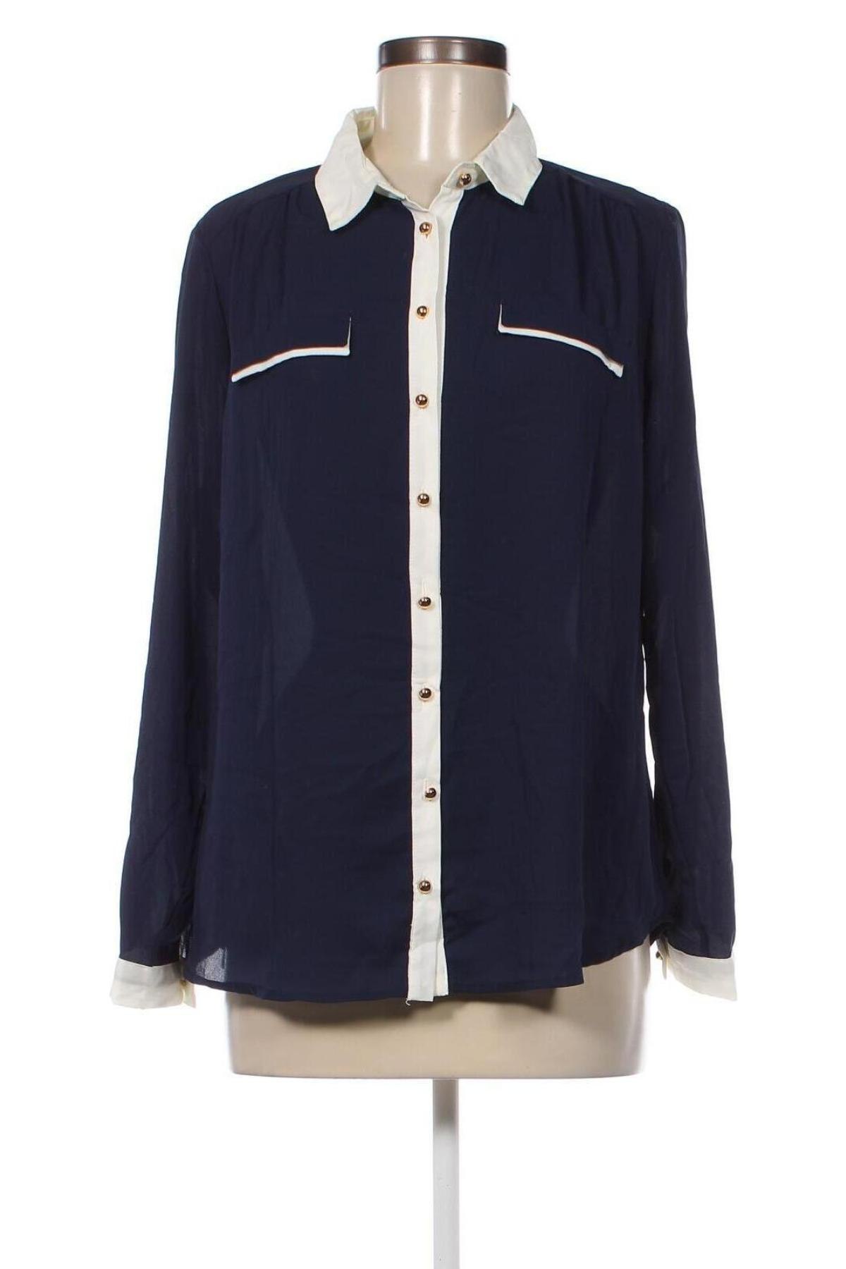Γυναικείο πουκάμισο Atmosphere, Μέγεθος XL, Χρώμα Μπλέ, Τιμή 8,97 €
