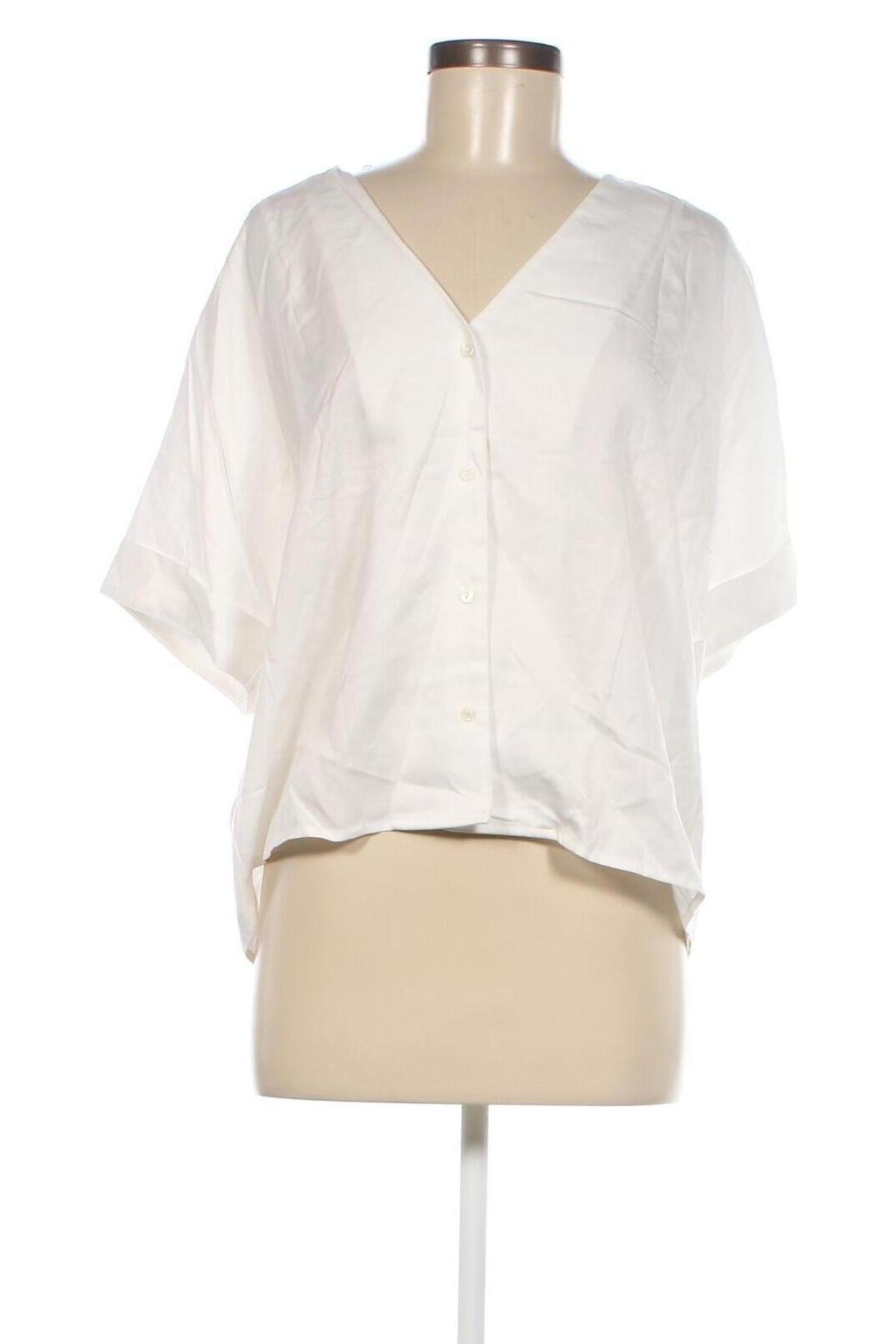 Дамска риза Object, Размер M, Цвят Бял, Цена 18,72 лв.