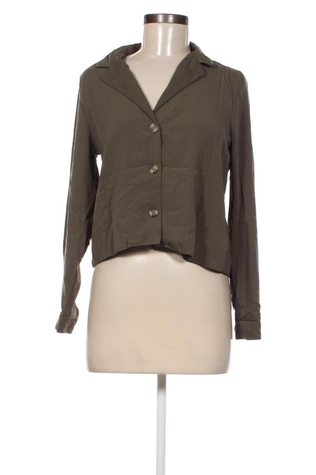Γυναικείο πουκάμισο Primark, Μέγεθος XS, Χρώμα Πράσινο, Τιμή 1,70 €
