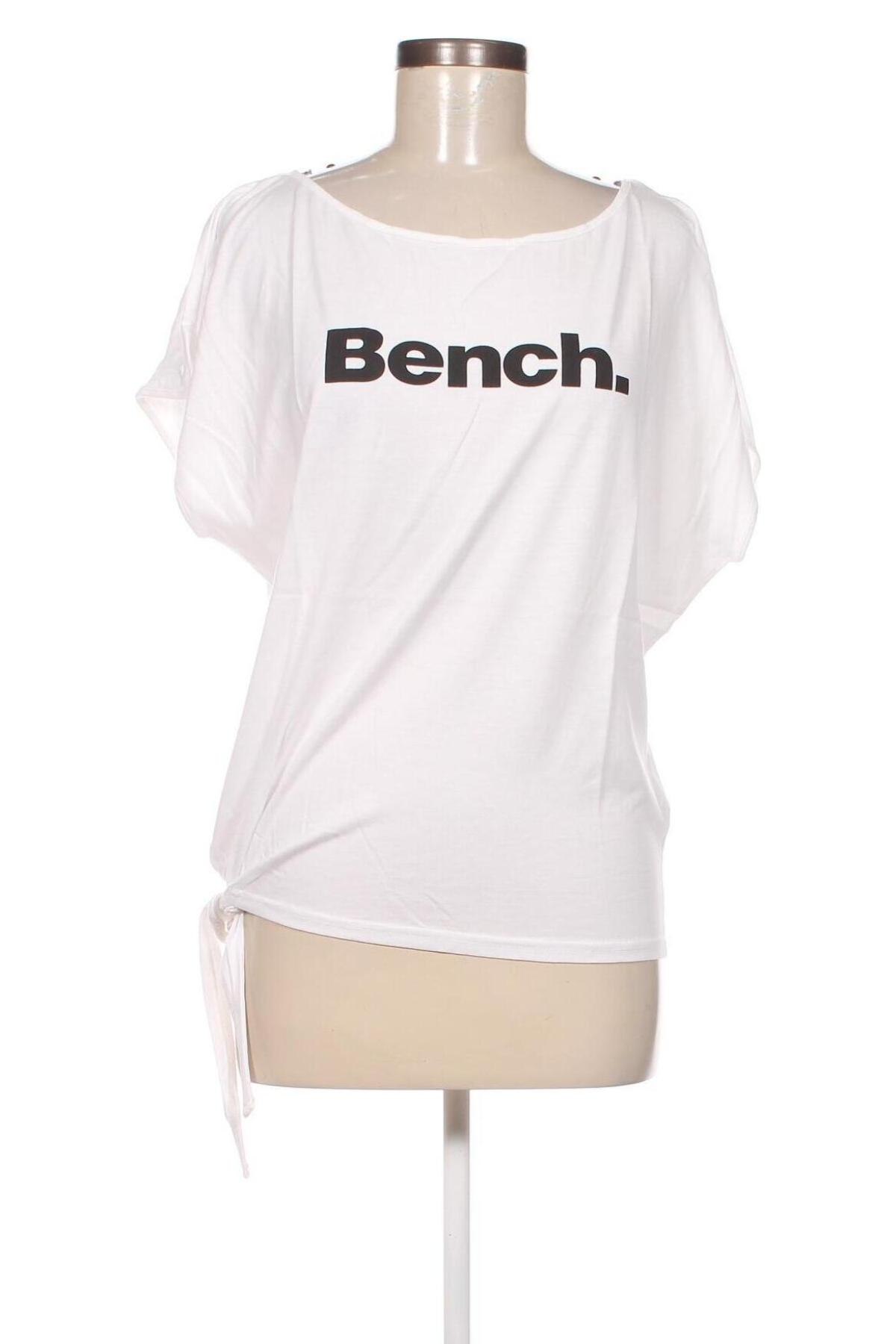 Дамска тениска Bench, Размер S, Цвят Бял, Цена 33,00 лв.