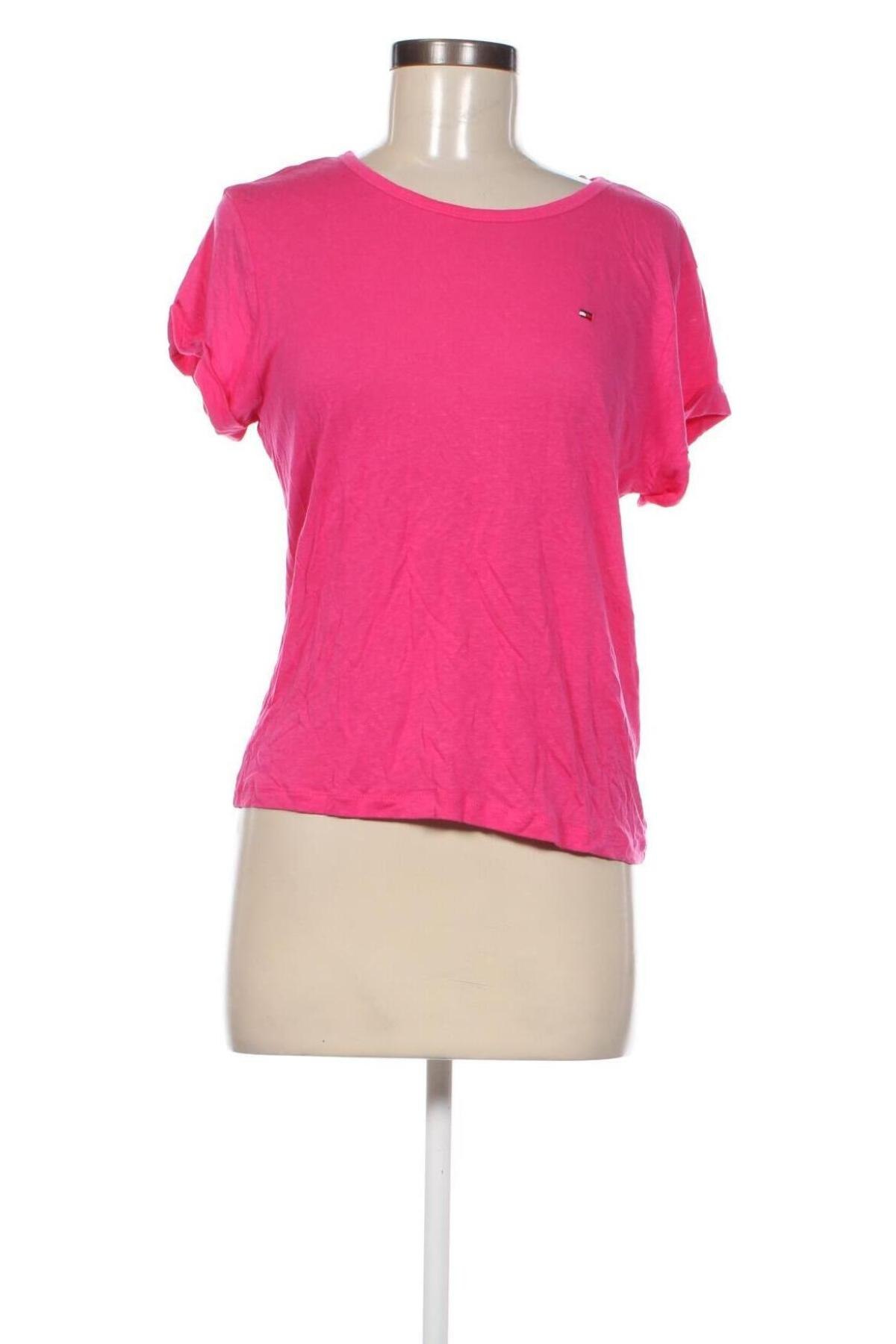 Damen T-Shirt Tommy Hilfiger, Größe XS, Farbe Rosa, Preis 47,32 €