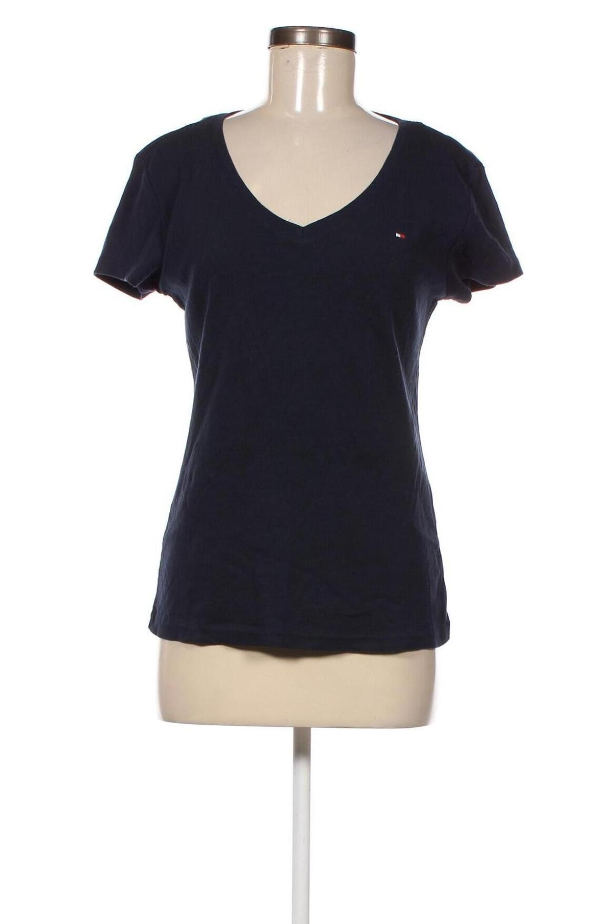 Tricou de femei Tommy Hilfiger, Mărime L, Culoare Albastru, Preț 210,26 Lei