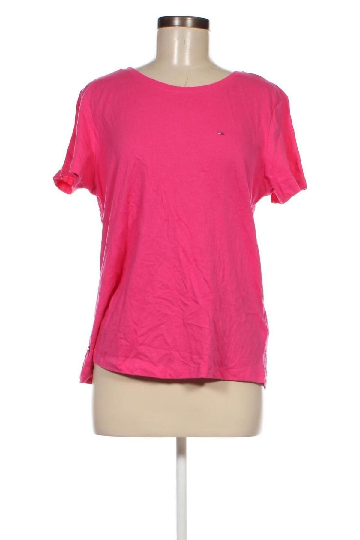Tricou de femei Tommy Hilfiger, Mărime L, Culoare Roz, Preț 223,68 Lei