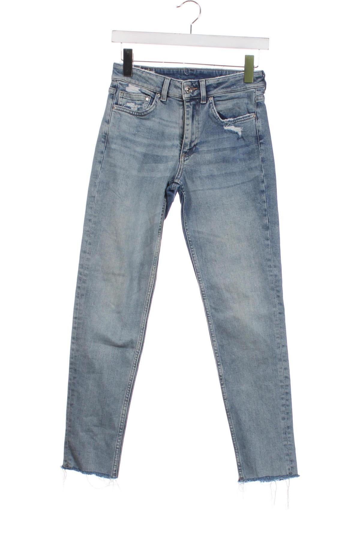 Dámské džíny  H&M, Velikost XS, Barva Modrá, Cena  334,00 Kč