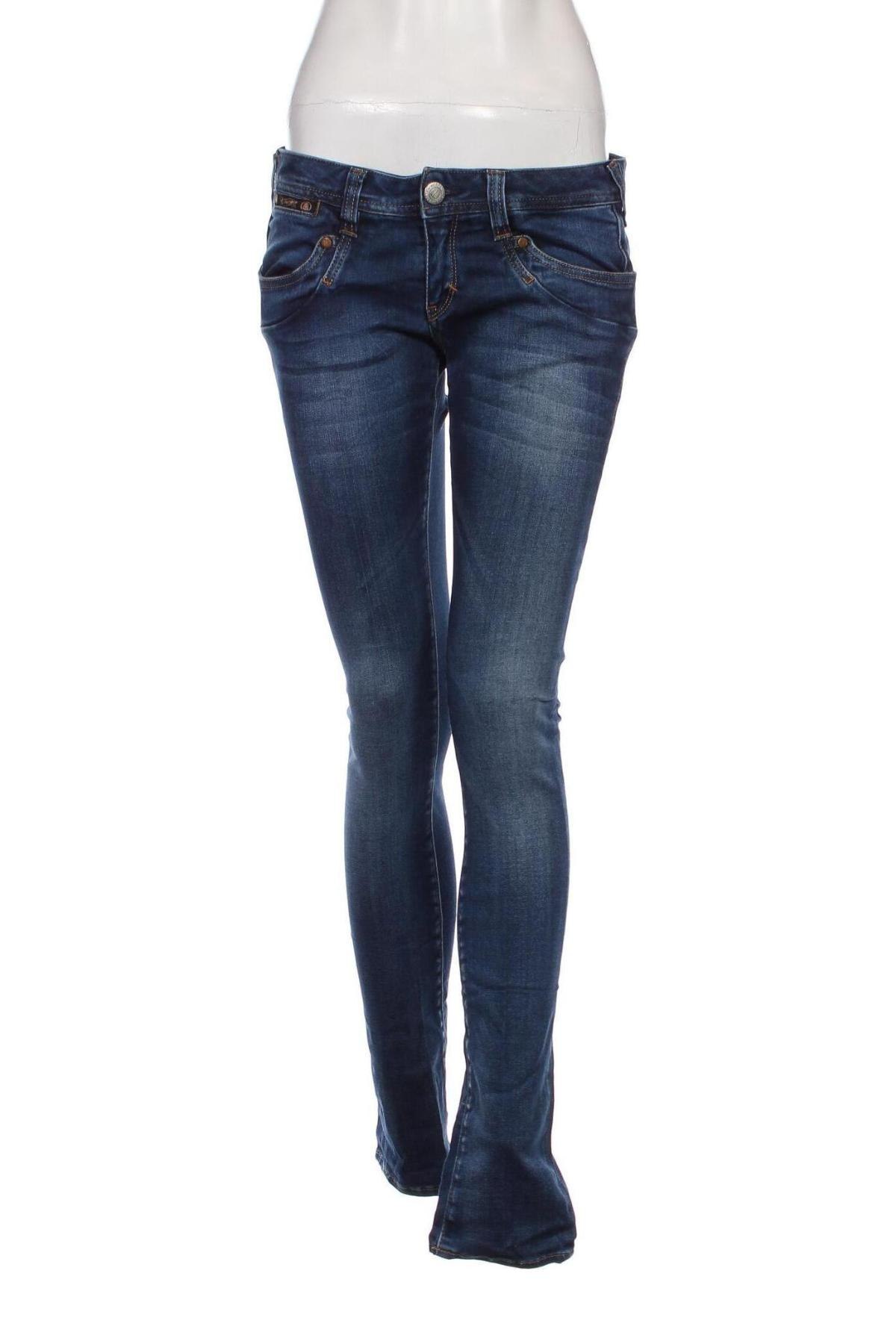 Blugi de femei Nudie Jeans Co, Mărime M, Culoare Albastru, Preț 31,97 Lei