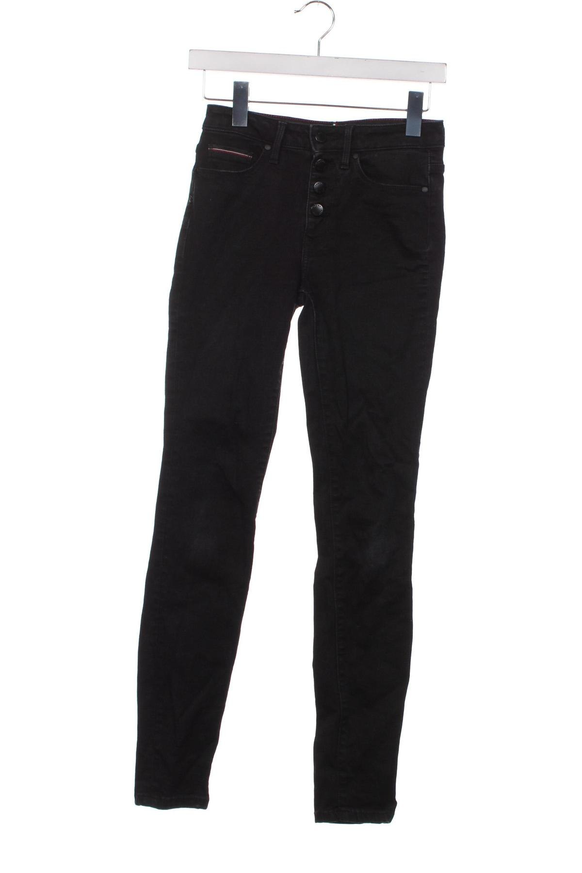 Dámské džíny  Tommy Hilfiger, Velikost XS, Barva Černá, Cena  3 045,00 Kč