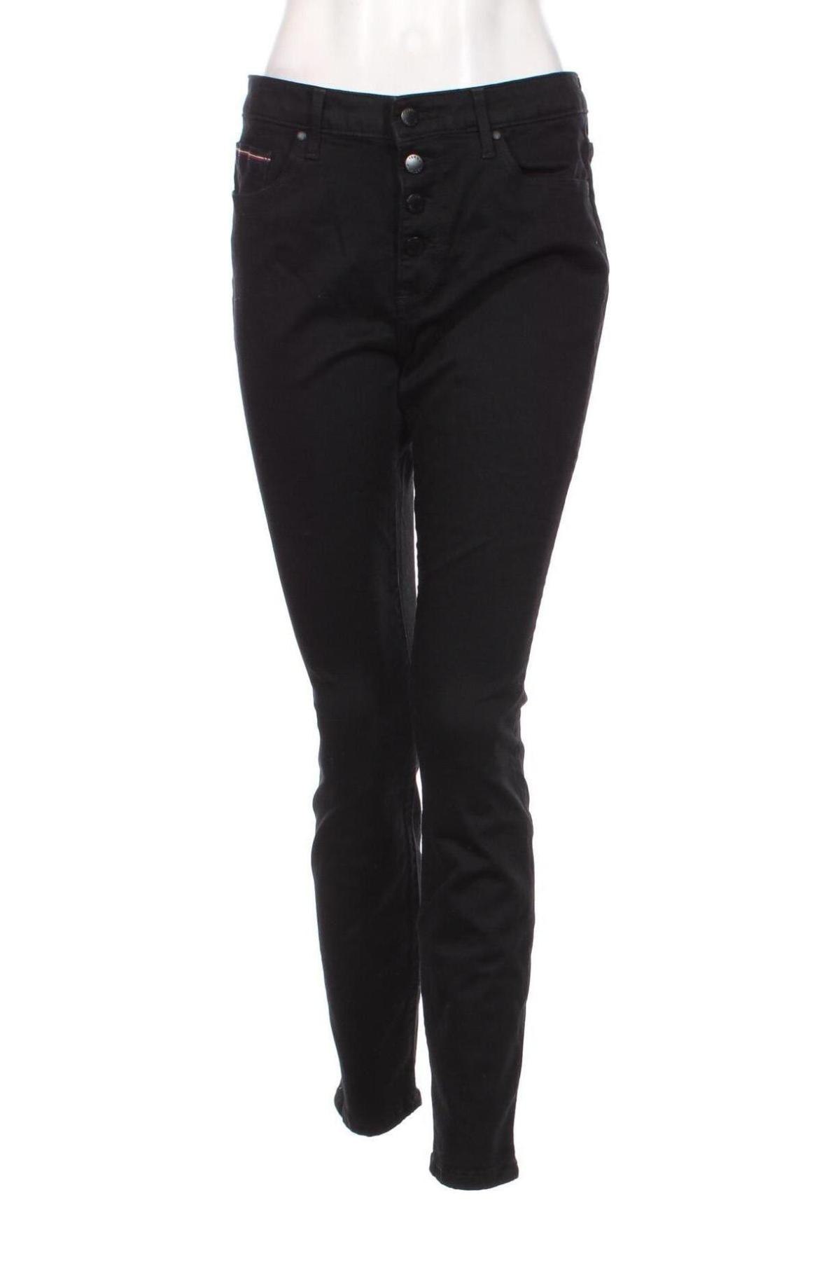Damen Jeans Tommy Hilfiger, Größe M, Farbe Schwarz, Preis 46,52 €