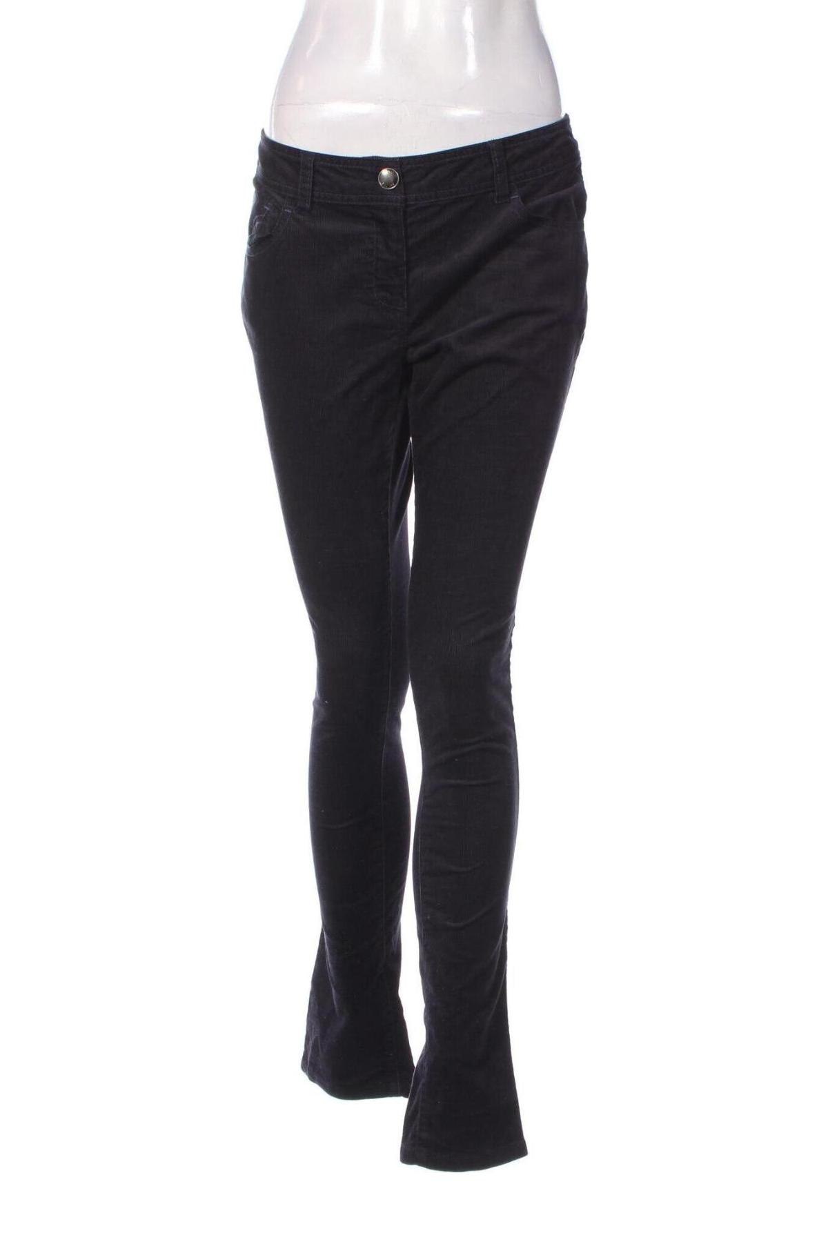Pantaloni de velvet de femei Next, Mărime M, Culoare Albastru, Preț 95,39 Lei