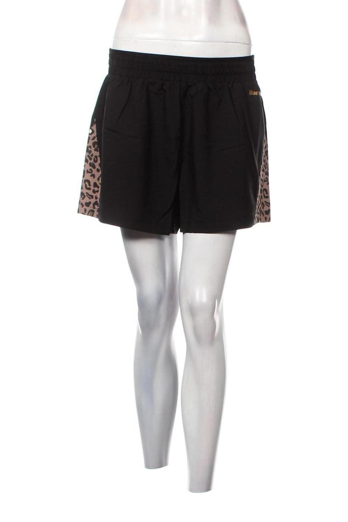 Γυναικείο κοντό παντελόνι Bench, Μέγεθος M, Χρώμα Μαύρο, Τιμή 10,76 €