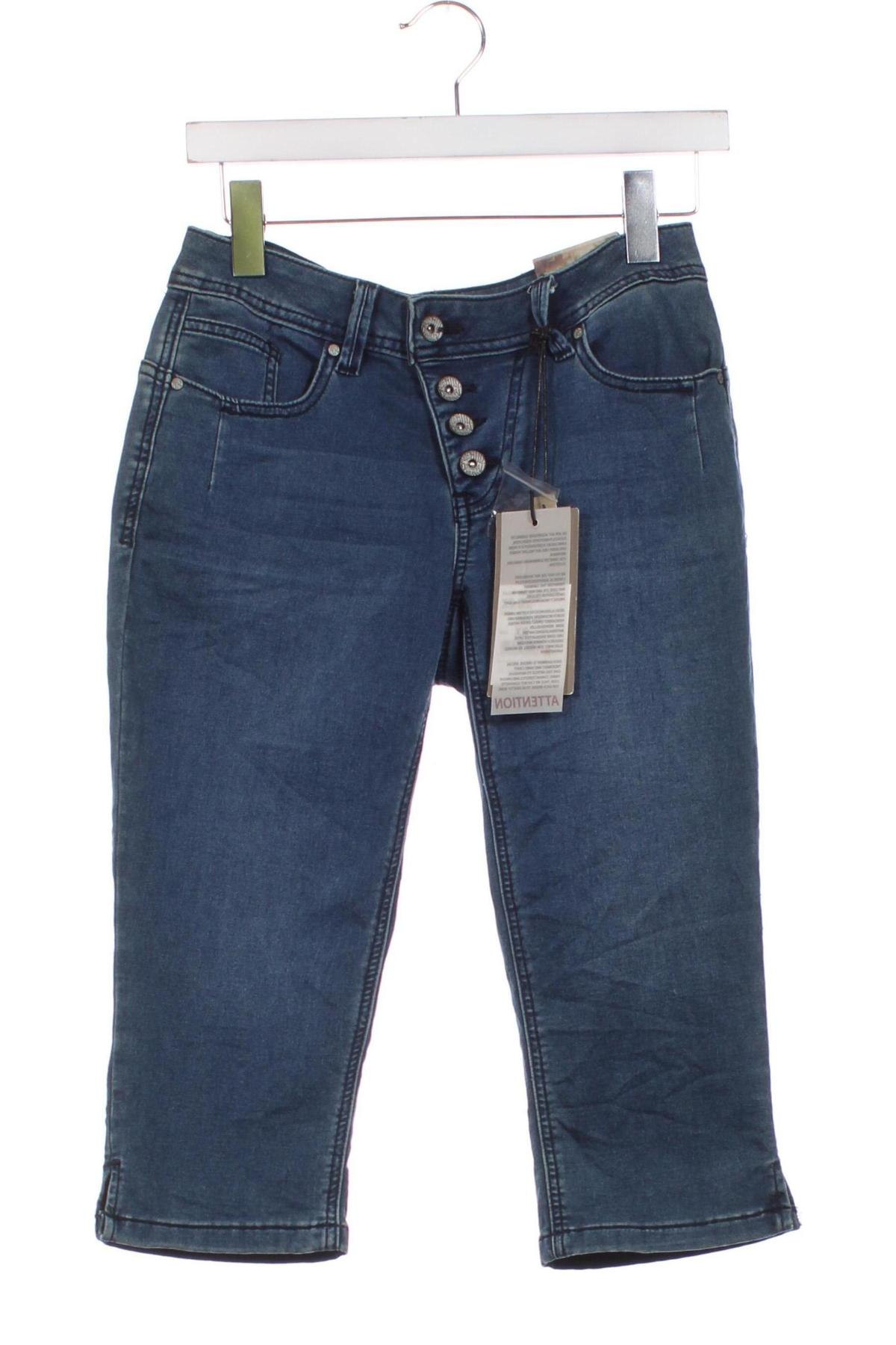 Дамски къс панталон Buena Vista, Размер XS, Цвят Син, Цена 72,00 лв.