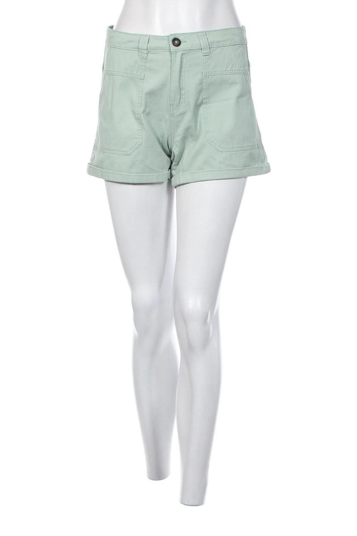 Дамски къс панталон Camaieu, Размер S, Цвят Зелен, Цена 13,02 лв.