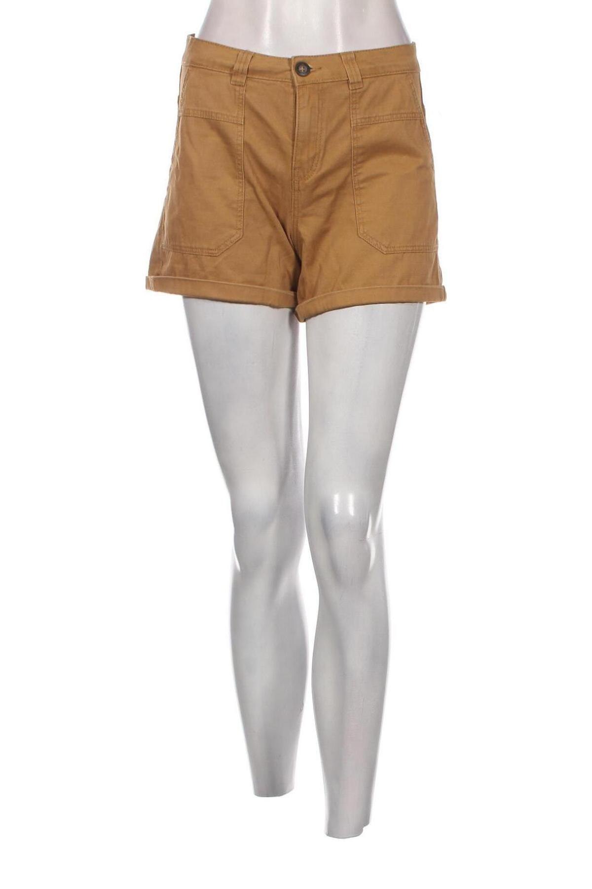 Γυναικείο κοντό παντελόνι Camaieu, Μέγεθος S, Χρώμα Καφέ, Τιμή 15,98 €