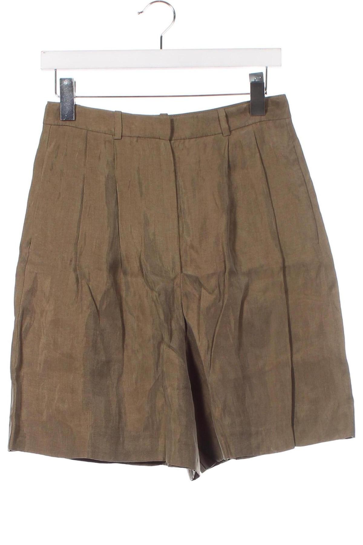 Pantaloni scurți de femei Mango, Mărime S, Culoare Verde, Preț 131,58 Lei