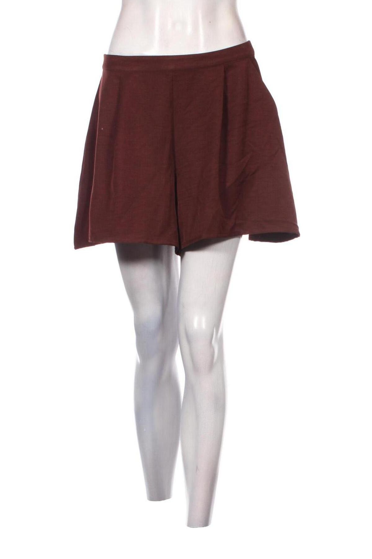 Pantaloni scurți de femei Object, Mărime M, Culoare Maro, Preț 35,53 Lei